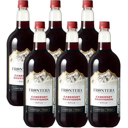 【送料無料】コンチャ・イ・トロ フロンテラカベルネ・ソーヴィニヨン 1500ml 1.5L×6本【北海道・沖縄県・東北・四国・九州地方は必ず送料が掛かります】