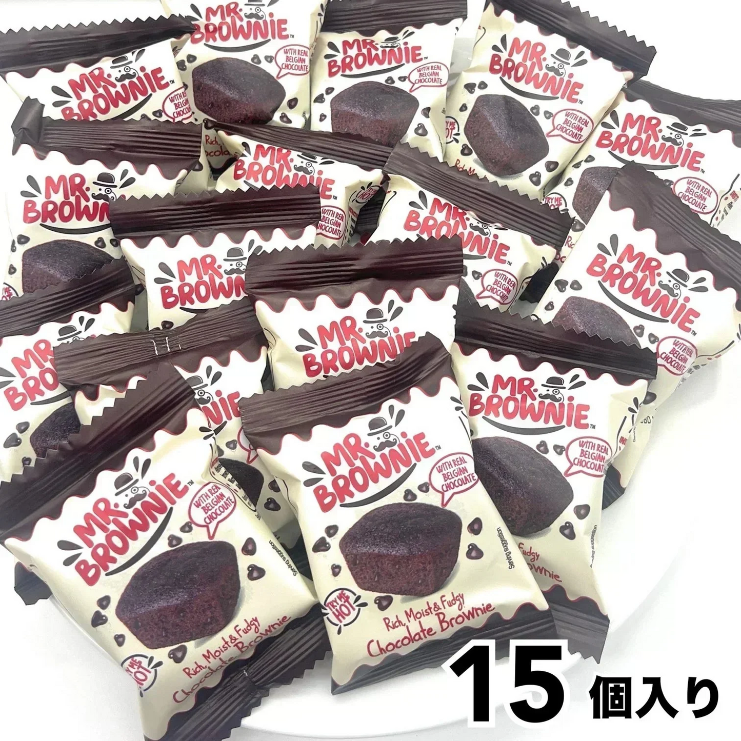 ミスターブラウニー チョコレートブラウニー 15個 個包装 コストコ (食品Mr.Brownie15)チョコレート チョコ ブラウニー お菓子 スイーツ ※