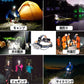 ヘッドライト led 充電式 ヘッドランプ - 軽量 防水 90度調節可能 高輝度 18650型バッテリー 夜釣り 停電時用 登山 アウトドア作業用超強(w018)