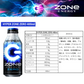 HYPER ZONe ZERO エナジードリンク ボトル缶 400ml×24本×2ケース 48本
