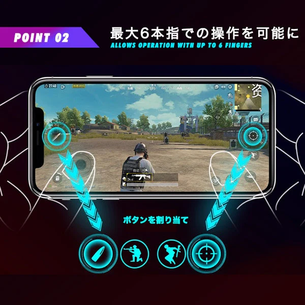MUJA Smart TouchPad ゲームパッド コントローラー