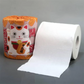 2ロールX50個 開運トイレットペーパー 招き猫＆ダルマ ダブル30M