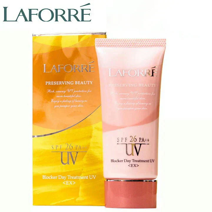 LAFORRE ブロッカー デイ トリートメントEX 40g 日焼け止め ノンケミカル 人気 トーンアップ ラフォーレ SPF26/PA++