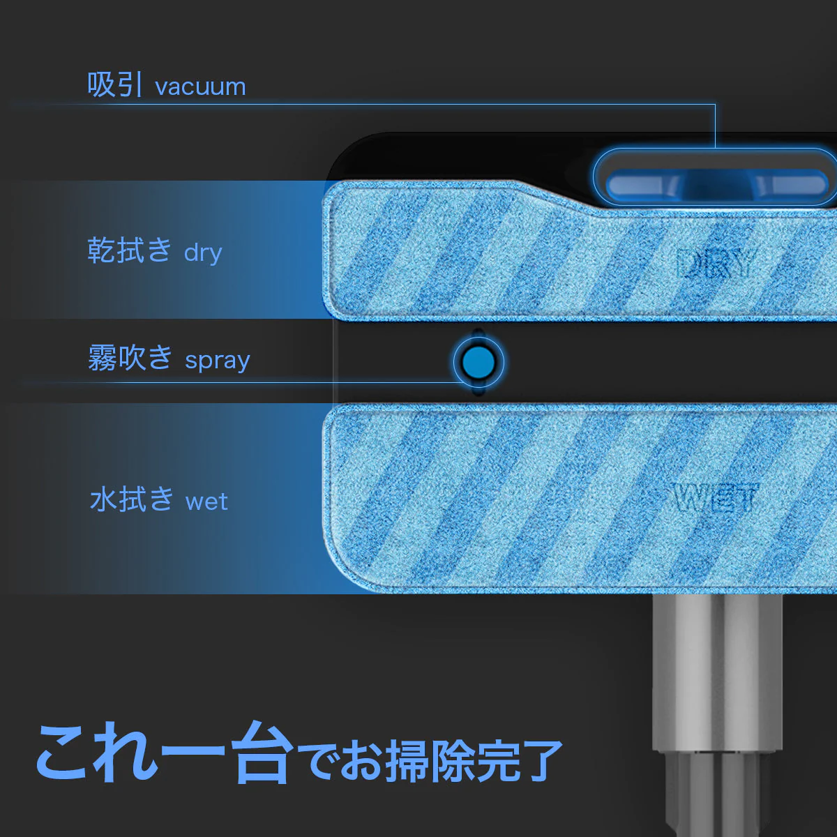 マルチウォーターモップ(DY) SY-140-DY【エコ得】