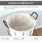 【予約商品：6月中旬（～20日までに発送）】ランドリーバスケット ワイヤー キャスター付き おしゃれ 46L 大容量 ランドリーワゴン ワイヤーバスケット ランドリー 洗濯物入れ かご 洗濯かご 脱衣かご ランドリー収納 ランドリーボックス 収納 シンプル 一人暮らし 新生活
