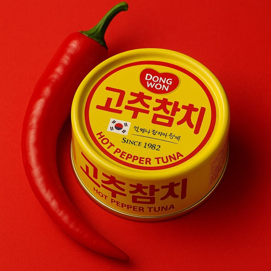 お試し 東遠 唐辛子 ツナ 100g 1缶 コストコ 韓国 (唐辛子ツナ1)DONGWON TUNA WITH PEPPER