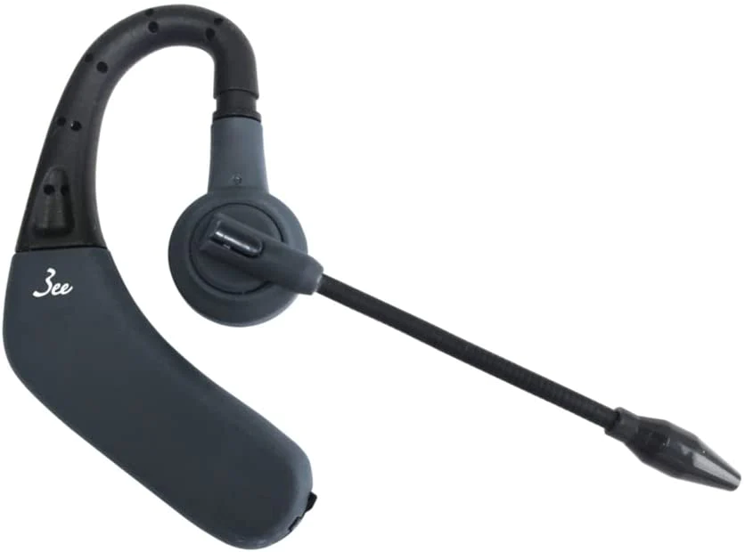 3ee Bluetooth ヘッドセット Call 02 ダークグレー（モノラル 片耳イヤホンタイプ） ノイズキャンセリングマイク