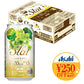 【送料無料】アサヒ すらっと（Slat） シャルドネサワー 350ml×24本 【北海道・東北・四国・九州地方は別途送料が掛かります。】