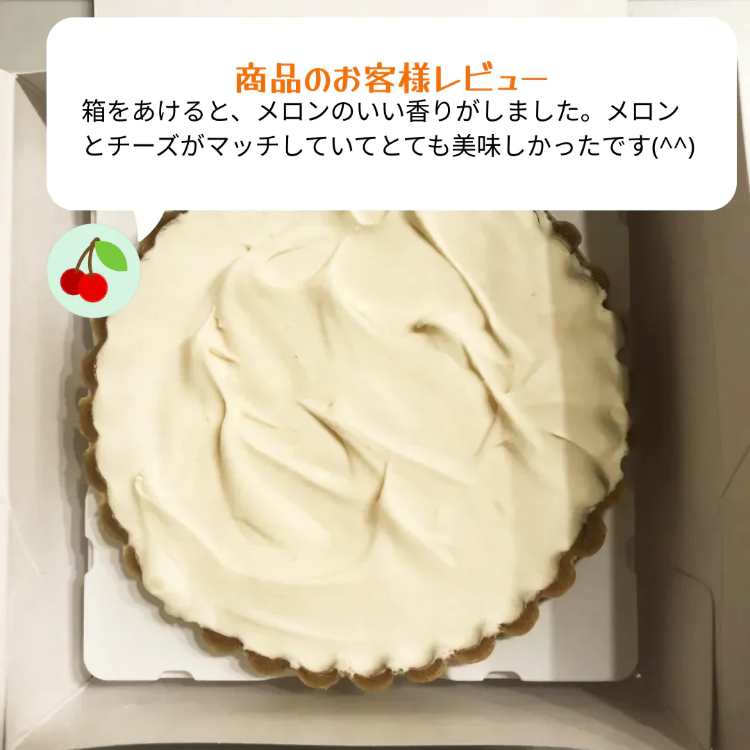 【訳あり】ふらの雪どけチーズケーキ [北海道メロン] 送料無料