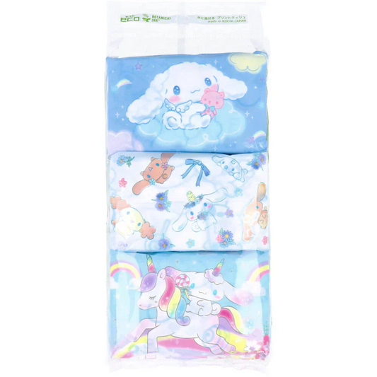 水に流せるポケットティッシュ ハヤシ商事 シナモロール 8組16枚 6個入り X16パック