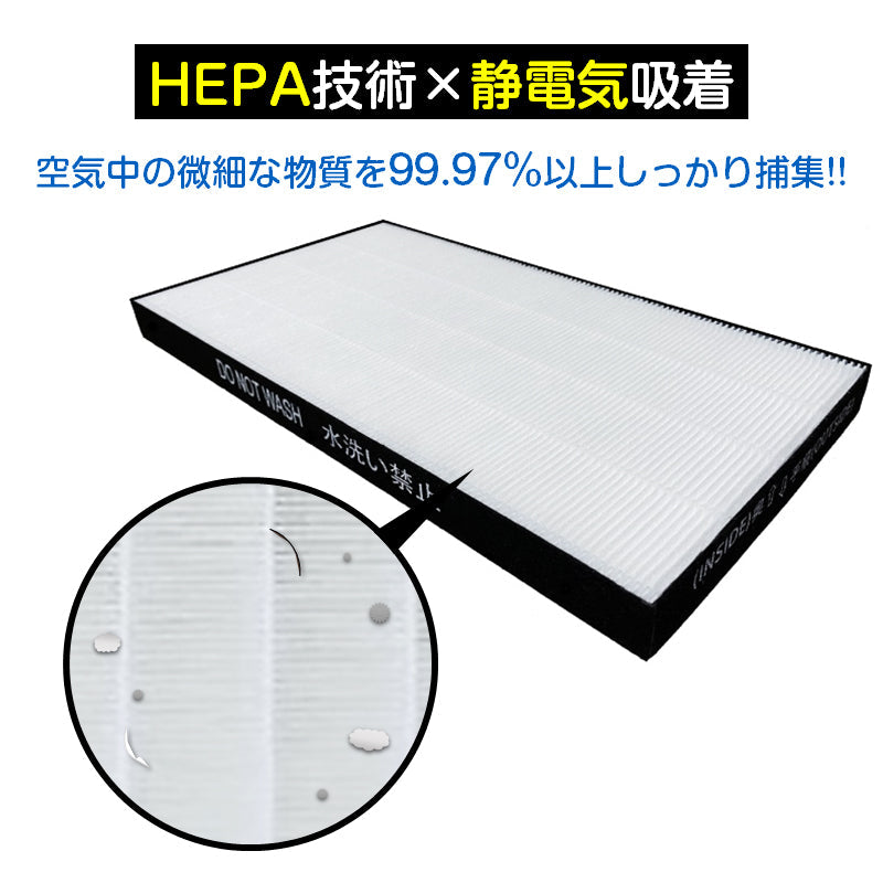 空気清浄機 交換 フィルター SHARP FZ-F28SF FZ-F30HFE シリーズ 対応 集塵 脱臭 シャープ 互換 ホコリ タバコ 消臭 花粉 対策 掃除 抗菌 プラズマクラスター