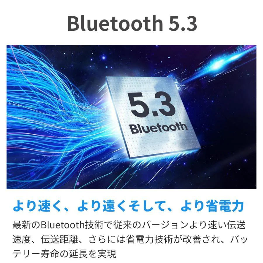 即納 Bluetooth5.3 スポーツイヤホン イヤホン 2023新仕様 雰囲気ライト付き Type-C充電 防水仕様 w638B(ホワイト)
