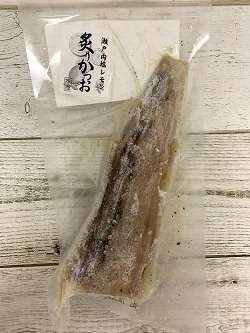 塩レモン炙り＆バジルオリーブ&素焼き（かつおたたき3種5本セット）