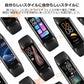 スマートウォッチ 腕時計 スマートブレスレット 血圧 血中酸素 日本語 24時間体温測定 iphone android 対応 歩数計 Line 心拍計 健康管理 おすすめ s046C(パープル)