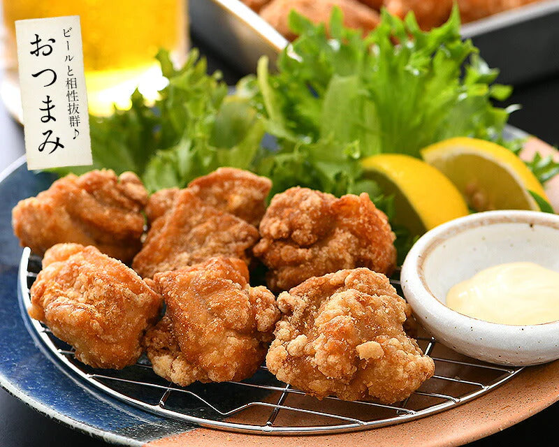 若鶏 竜田揚げ 立田揚げ 1kg 鶏肉 唐揚げ 若鶏の唐揚げ 冷凍 から揚げ 鶏の竜田揚げ からあげ 揚げ物 チキン おかず お総菜 おやつ 冷凍からあげ ビール つまみ お弁当 おつまみ お肉 パーティー ［送料無料］ 母の日 プレゼント ギフト 母の日思いの 実用的 父の日 子供