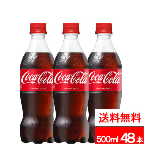 コカ・コーラ 500ml 24本 2箱（計48本）炭酸 炭酸飲料 炭酸ジュース コーラ コカコーラ