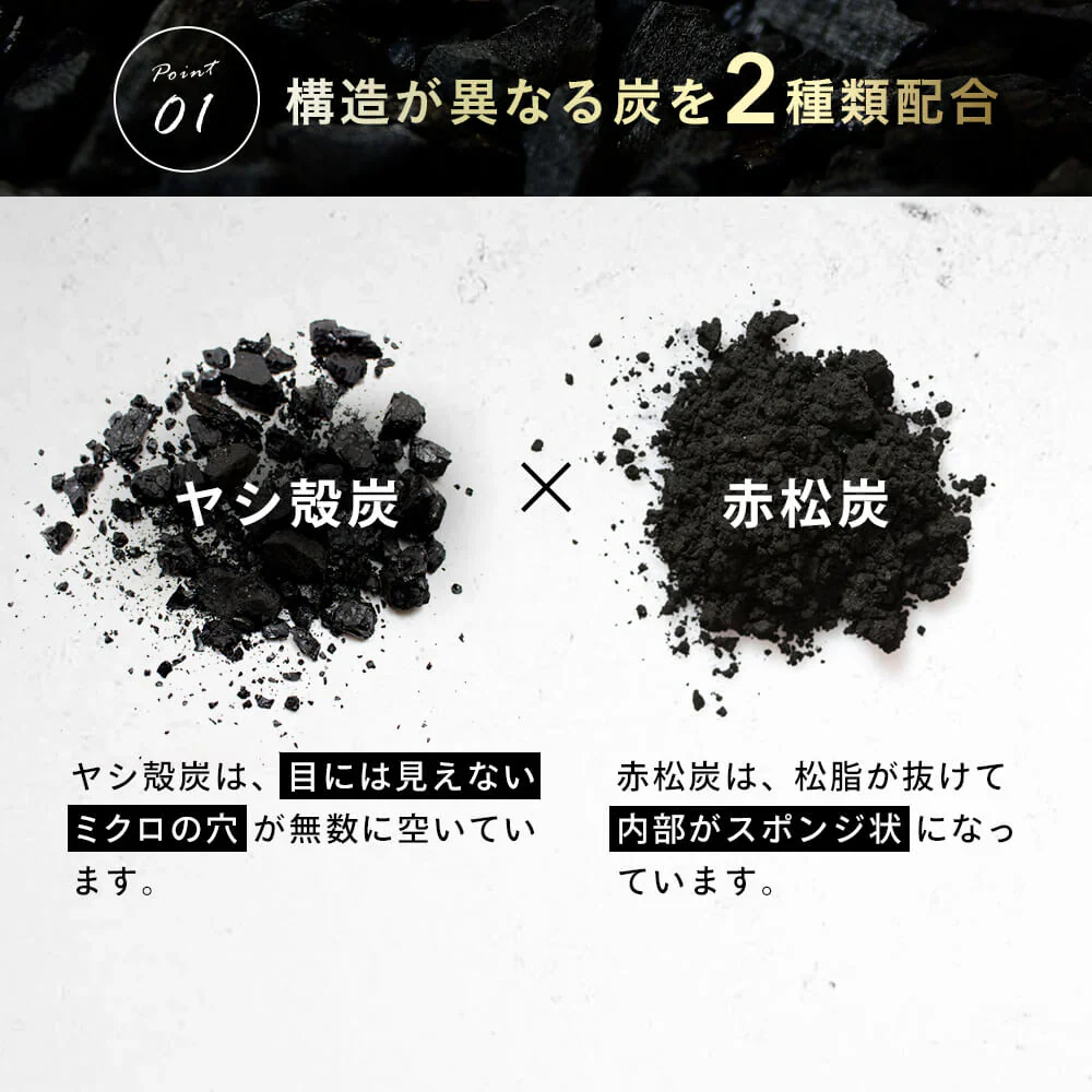 炭の恵み《約1ヶ月分》 チャコールクレンズ 炭 ダイエット サプリ サプリメント 送料無料 乳酸菌 オリゴ糖 炭クレンズ  食物繊維   黒生姜  松炭 ヤシ殻活性炭末