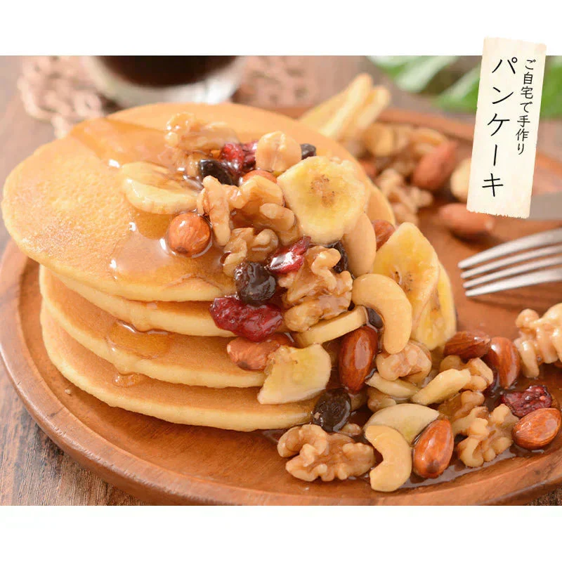 6種のフルーツナッツ 500g ドライフルーツ ミックスナッツ アーモンド カシューナッツ バナナチップス ナッツ フルーツ 食塩不使用 加工オイル不使用［送料無料］［ポスト投函］ プレゼント ギフト ※ポスト投函商品の発送は1～2週間前後になります