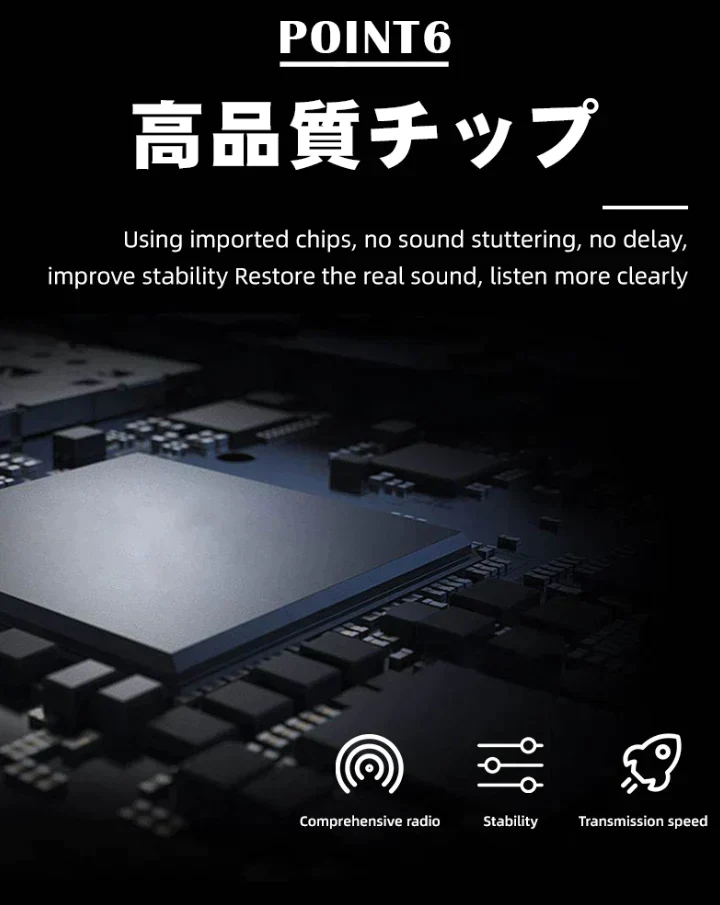 集音器 高齢者 充電式 イヤホン ワイヤレス おすすめ テレビ 日本語説明書付き 軽量 雑音低減 28時間使用可能 高品質チップ 集音器に見えない (ブラック)