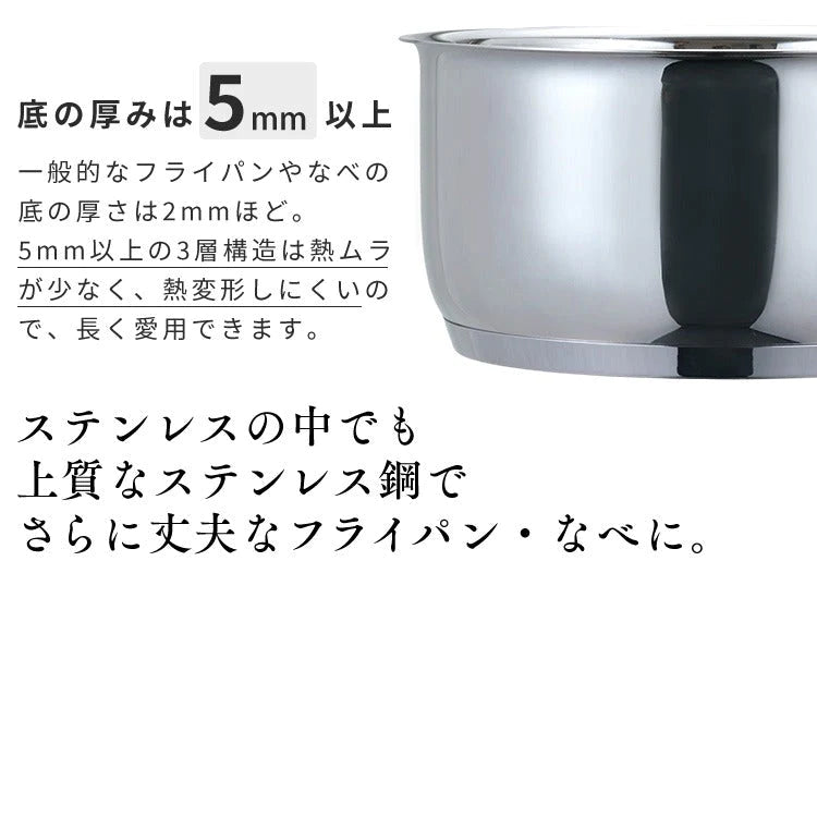 【カートアップNG】KITCHEN CHEF ステンレスシリーズ 湯切りなべ 片手 16cm ガラスふた付 SP-PY16 ステンレス なべ 料理 調理 調理器具 キッチン 丈夫 長持ち ガス 直火 湯切り 湯きり アイリスオーヤマ