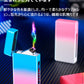 電子ターボライター アークライター 防風 USB充電式 メンズUSBエレクトロンプラズマライター LCD電量ディスプレイ IPX7防水 電池残量表示 誕生日 w169C(シルバー)