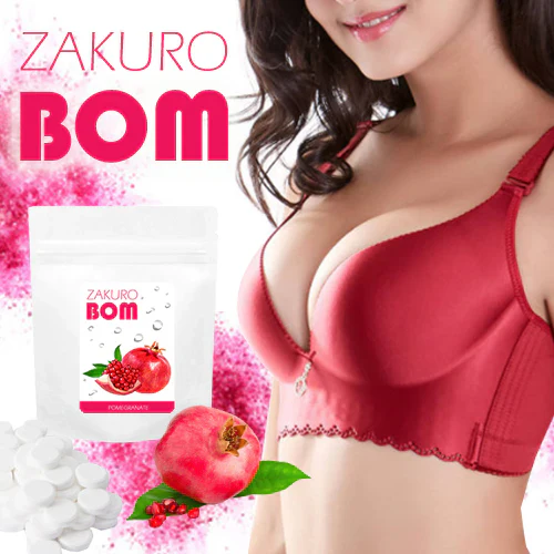 ザクロボム　60粒【セレブ愛用！バストサプリたっぷり60粒　海外セレブ級BODYへセレブ愛用サプリ】