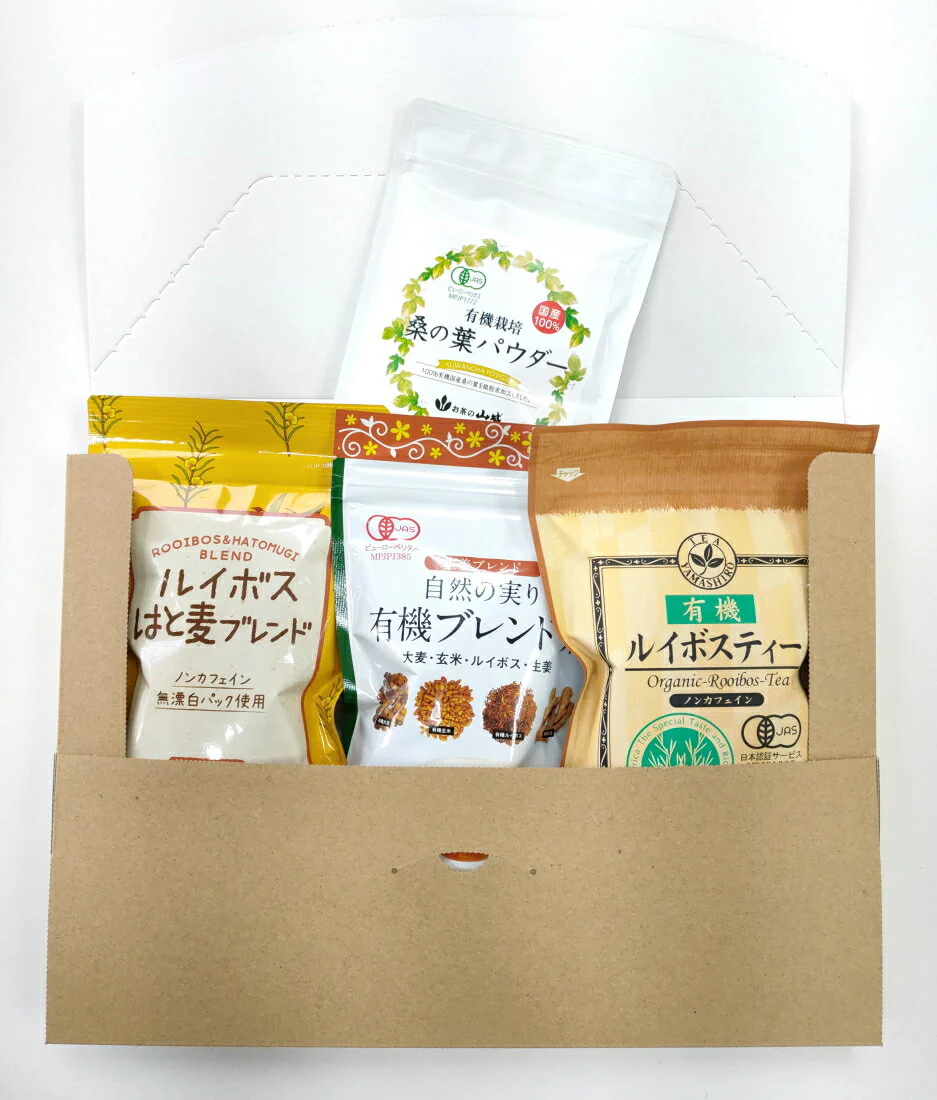 毎日の健康はお茶から！健康茶4点セット