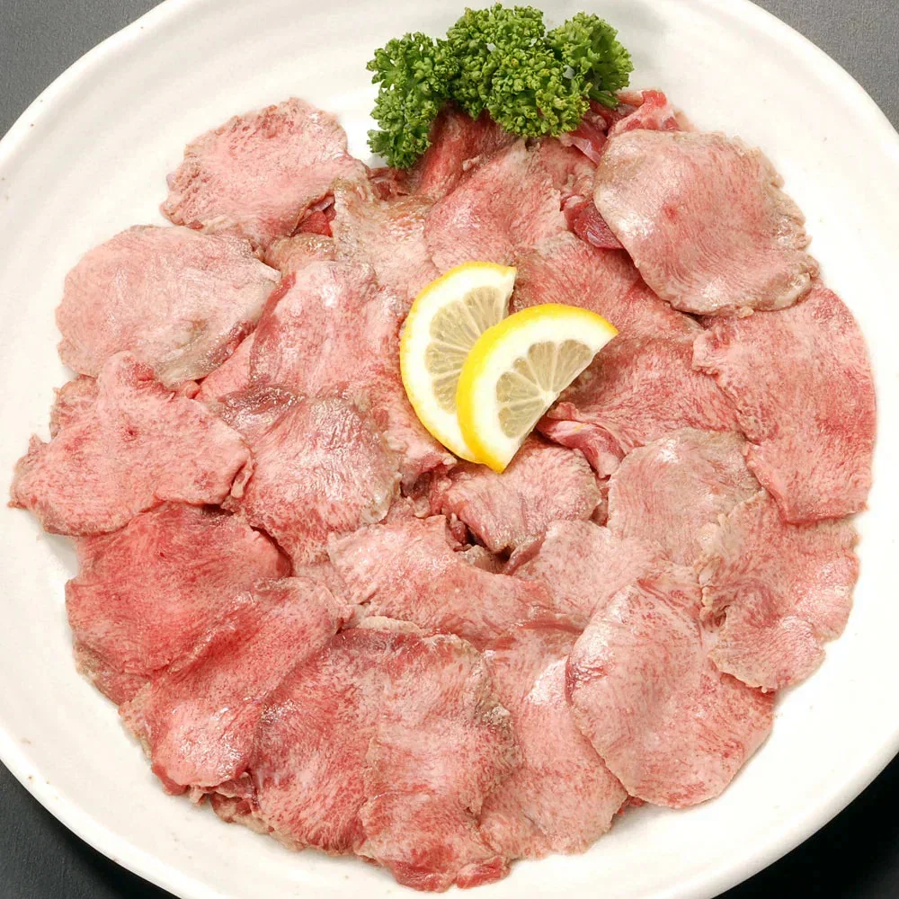 タン約2mmスライス 500g スライス  焼肉 バーベキュー 豚タン 成形肉