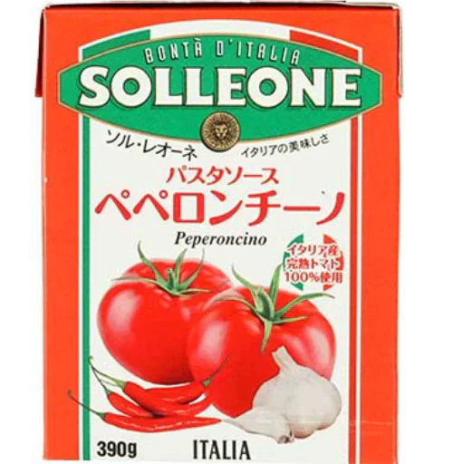 ソル・レオーネ社 パスタソース ペペロンチーノ 390g×16箱 ［常温のみ］［同梱不可］【送料無料】