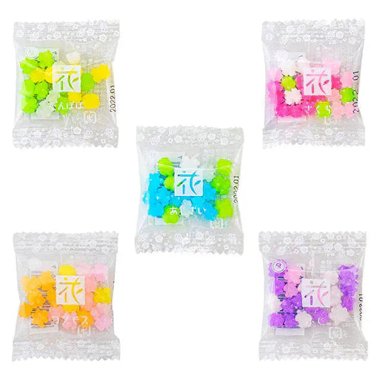 【 花金平糖 4g 100個セット 】金平糖 こんぺいとう コンペイトウ 和菓子 中華菓子 お菓子 駄菓子 大人買い 業務用 大量 メール便 ポスト投函 ばらまき おやつ