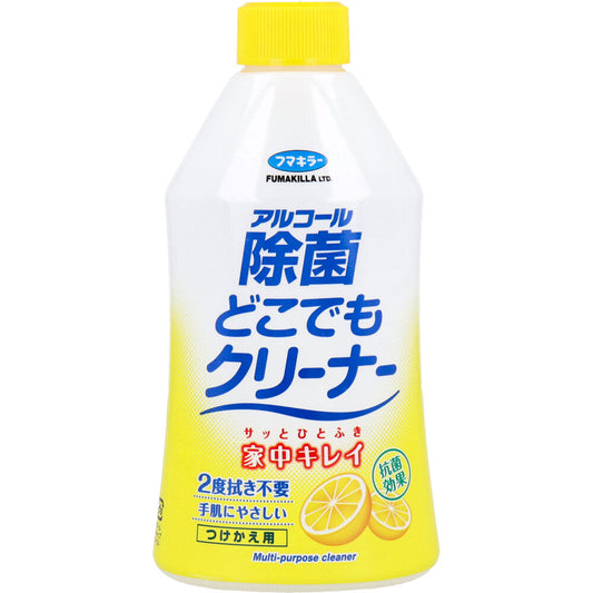 フマキラー アルコール除菌 どこでもクリーナー つけかえ用 300mlＸ10パック