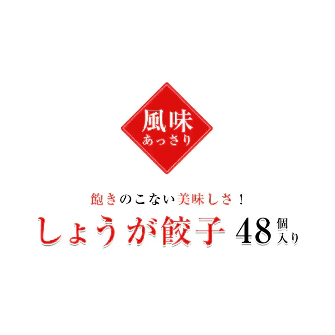 ※注文殺到の為、※注文殺到の為、発送に最大1週間ほど頂戴しております※メガ盛り！本餃子&しょうが餃子96個（本餃子48個、しょうが餃子48個）