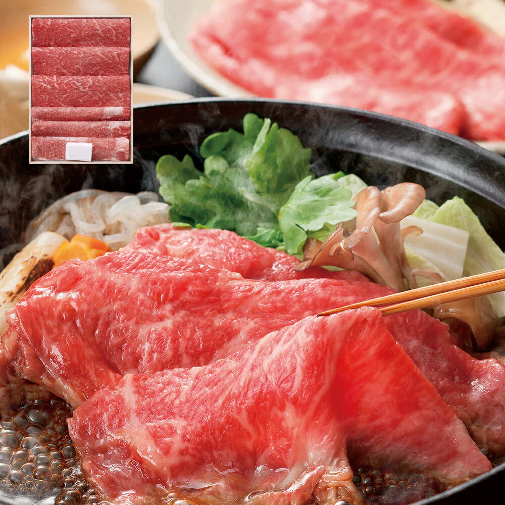 松阪牛 もも・バラすき焼き 500g【二重包装不可】