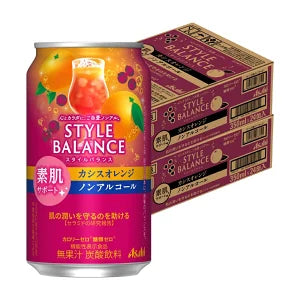 【送料無料】ノンアルコールアサヒ スタイルバランス カシスオレンジテイスト 350ml×2ケース/48本