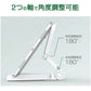 iPad 卓上ホルダー 黒 ポータブルフォールドスタンド iphone ホルダー 折り畳み式 角度自由調整 各種タブレット iPhone スマホ 10インチ スマートフォン対応