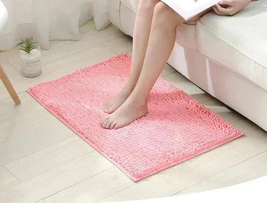 【ライトブルー】【予約商品・発送時期は商品説明に記載】バスマット 速乾 大判 洗える 風呂場 足拭きマット お風呂マット タオル地 マイクロファイバー 滑り止め フロアマット 玄関マット マット 足音 防音 お風呂 洗い場 浴室 床 へこみ 防止 マット 吸水 大 ソフト タオル 送料無料