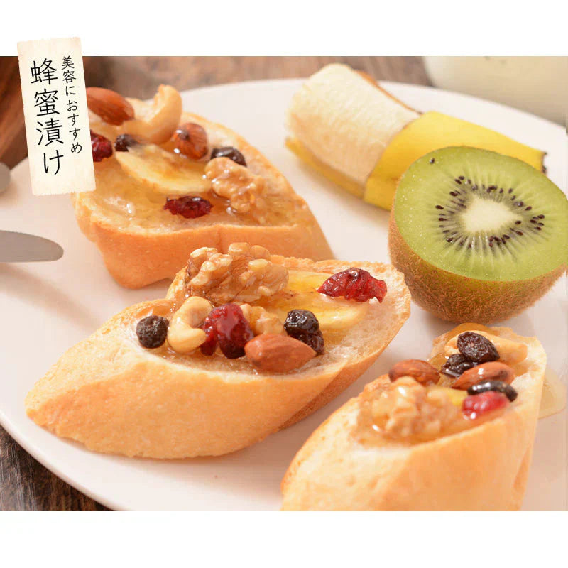 6種のフルーツナッツ 500g ドライフルーツ ミックスナッツ アーモンド カシューナッツ バナナチップス ナッツ フルーツ 食塩不使用 加工オイル不使用［送料無料］［ポスト投函］ プレゼント ギフト
