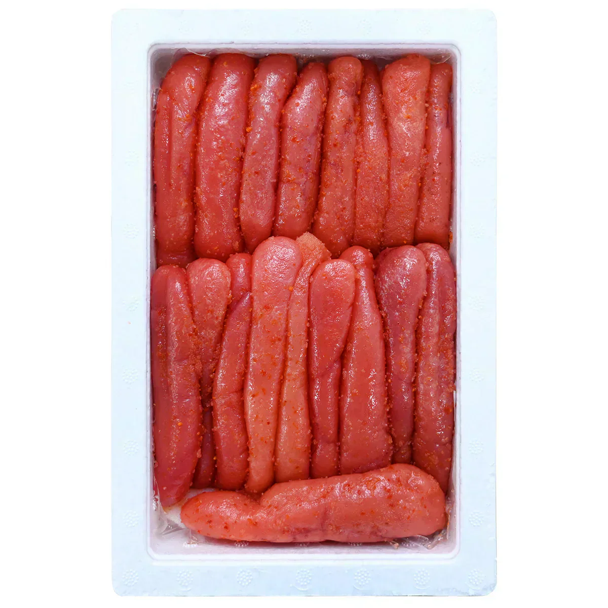 名物博多明太子（有色）一本物　中サイズ 開運パッケージ［贈答品］