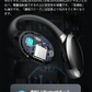 ワイヤレスイヤホン Bluetooth 5.3 耳掛け式 片耳 超軽量ブルートゥースヘッドホン ヘッドセット HIFI高音質 ワンタッチ操作 低遅延 左右分離型 自動ペア s091A(ホワイト)