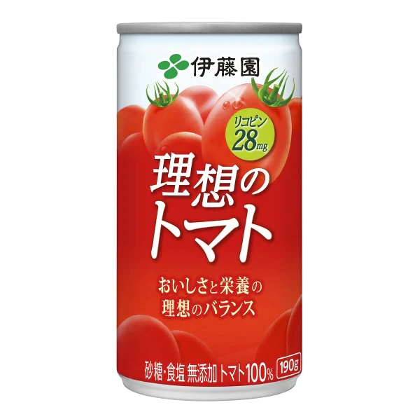 【送料無料】伊藤園 理想のトマト 190g×60本(3ケース)トマトジュース トマト飲料  ITOEN  とまと tomato