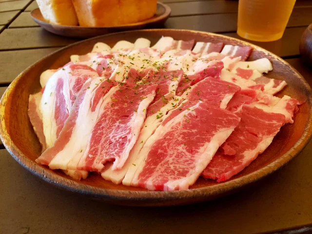牛バラロングカルビ 1.2kg 4mm 焼肉 BBQ ご飯 おかず 夕食