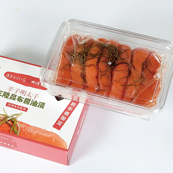 辛子明太子 (昆布醤油漬け) 400g【お届け不可地域：沖縄・離島】