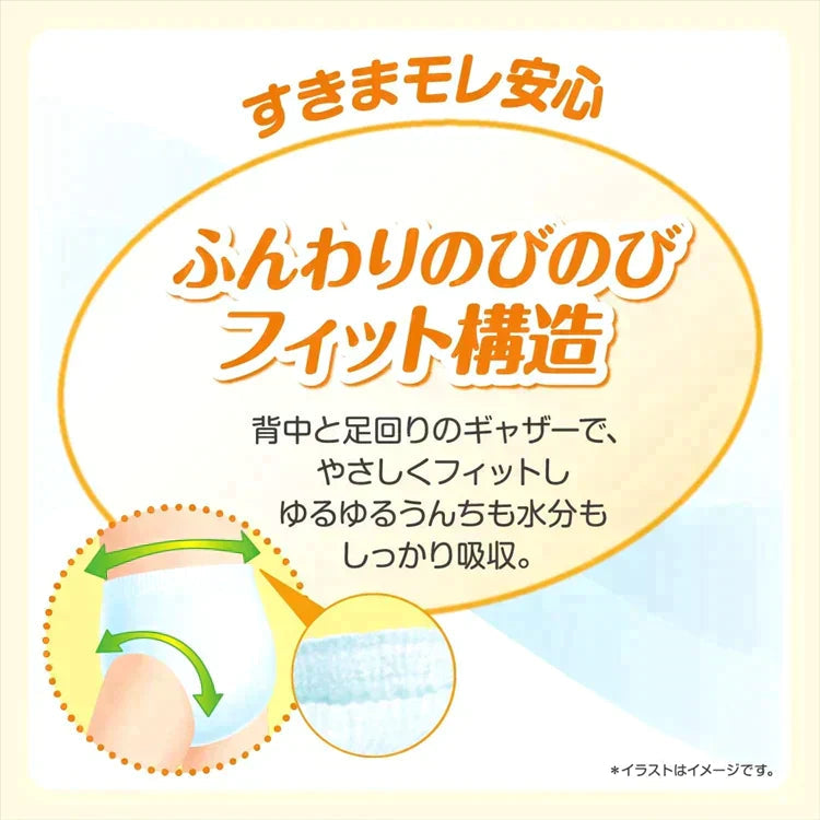 【カートアップNG】【1枚あたり19.5円】 Мサイズ 大王製紙 グーン まっさらさら通気 パンツタイプ