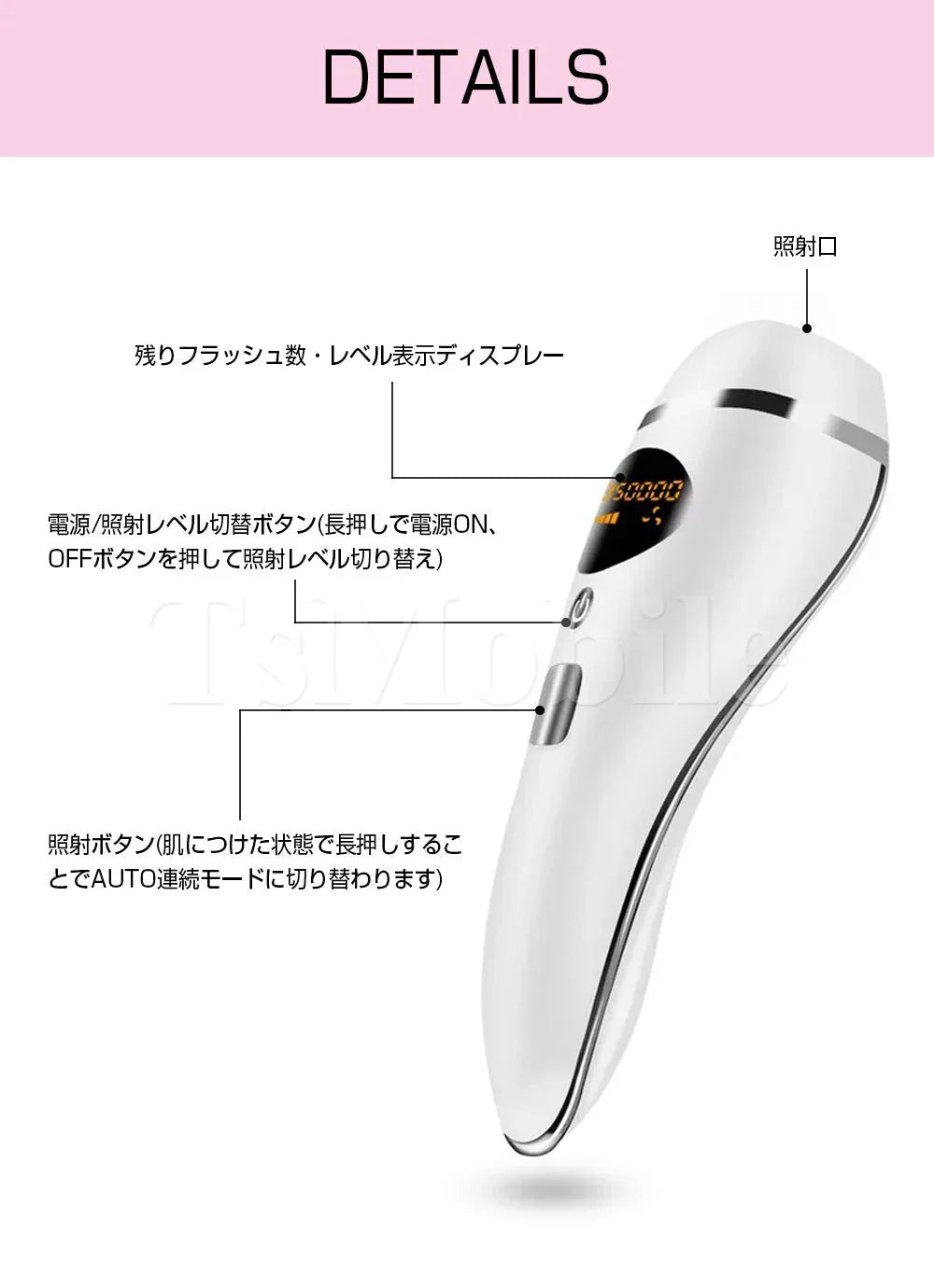 IPL脱毛器 光脱毛器 ツルツル肌へ 5段階 自宅 ムダ毛ケア メンズ レディース 脱毛機 60万回照射 男 女性 ひげ 全身 プレゼント 美肌 プレゼント 自分へのご褒美