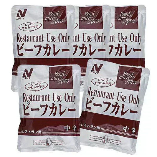 ニチレイ レストラン用ビーフカレー中辛 5p カレー