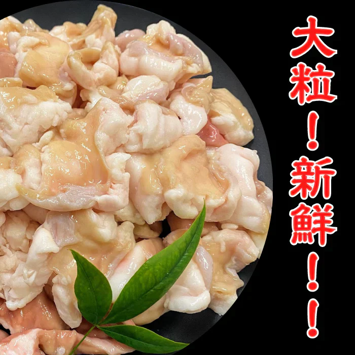 A4・A5ランク黒毛和牛すじ＆国産牛ホルモンセット　1.1kg