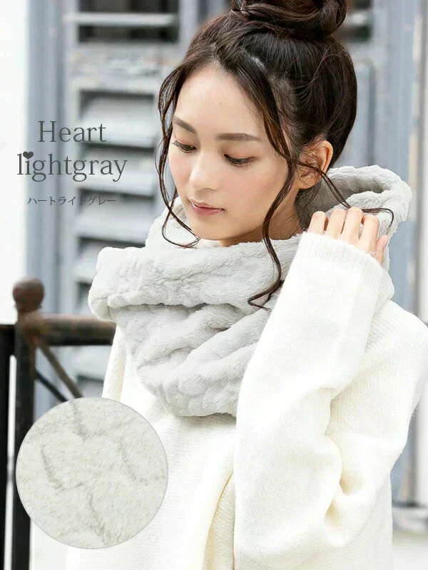 【ハートピンク】【商品名：ハートスタースヌード】