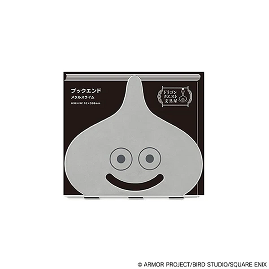 ドラゴンクエスト文具屋 ブックエンド メタルスライム / ドラクエグッズ
