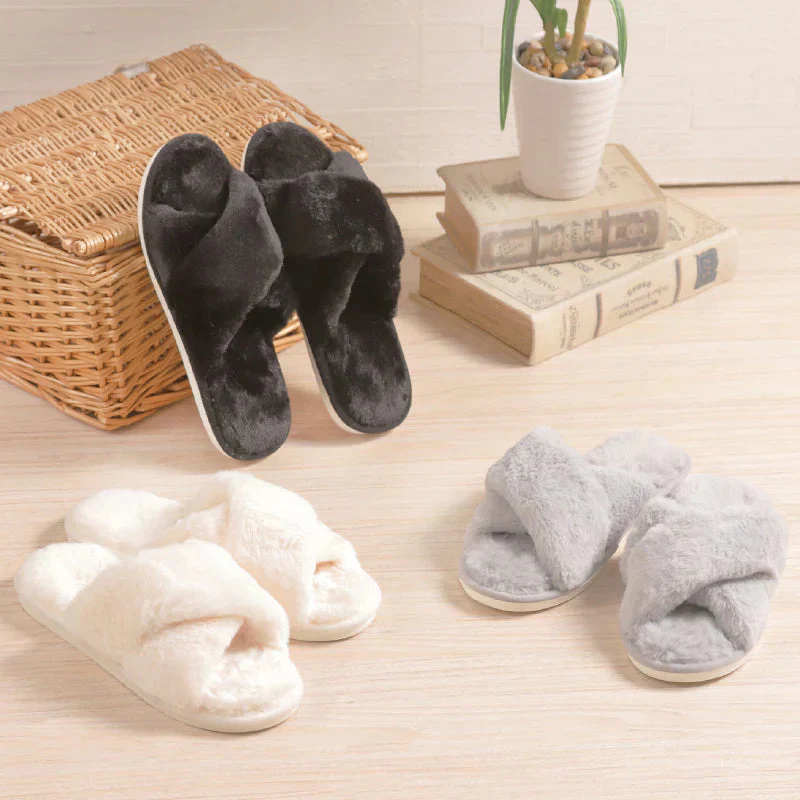 【ブラック　S】スリッパ ルームシューズ あったか もこもこ 子供 ムートン 冬用メンズ レディース かわいい 可愛い フェイクファー 冬 おしゃれ 暖かい ふわふわ 室内履き 冷え対策 送料無料 新生活 プレゼント