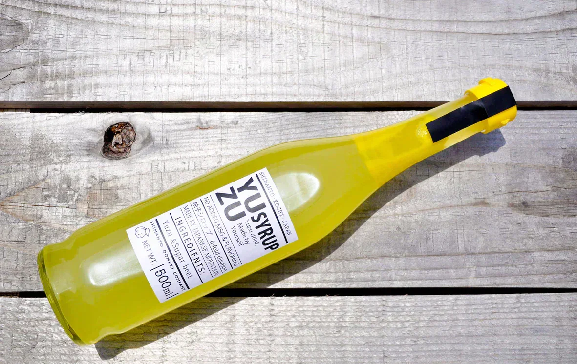 無添加・無香料　Concentrated Yuzu drink ［高知の柚子ドリンク］6倍希釈